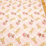 Polyester Twill Print Fabric - Classical Modern MISAKO AOKI - Dream Bear - nomura tailor
