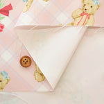 Polyester Twill Print Fabric - Classical Modern MISAKO AOKI - Dream Bear - nomura tailor
