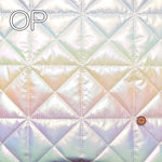 Polyester Quilted Fabric - Metallic - nomura tailor