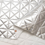 Polyester Quilted Fabric - Metallic - nomura tailor