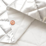 Polyester Quilted Fabric - Metallic - nomura tailor