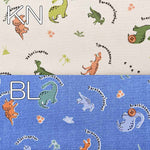 Cotton Oxford Fabric - Favorite Series - Innocent dinosaur - nomura tailor