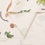 Cotton Oxford Fabric - Favorite Series - Innocent dinosaur - nomura tailor
