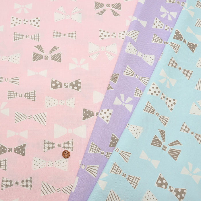 Cotton Oxford Fabric - Favorite Series - Milky Ribbon - nomura tailor