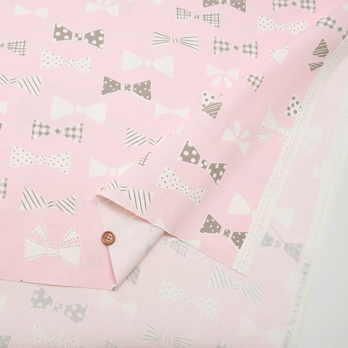 Cotton Oxford Fabric - Favorite Series - Milky Ribbon - nomura tailor