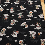 Cotton Ripple-printed Fabric Favorite Series - The God of Wind and Thunder - nomura tailor