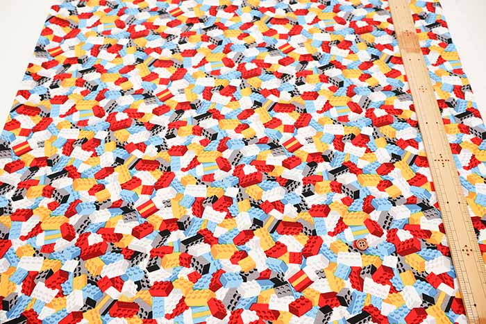 Water repellent Cotton Oxford Fabric -  Nanikore Series - BLOCK HIDE AND SEEK - nomura tailor