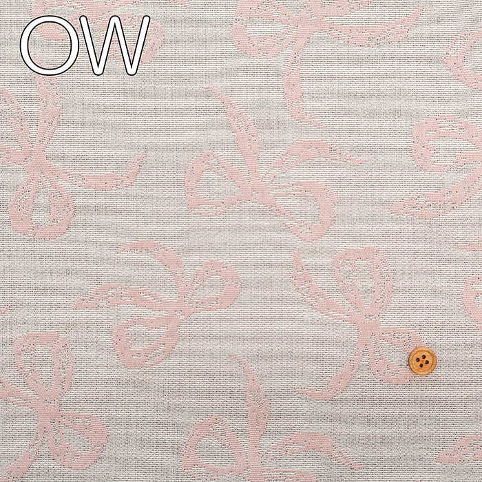 Made in China Nerori Rose Polyester Gobelin Fabric Ribbon - nomura tailor