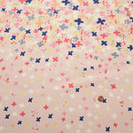 Cotton Oxford Fabric - Hanauta flower rain - nomura tailor