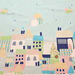 Cotton Oxford Fabric - Hanauta flower rain - nomura tailor