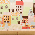 Cotton Oxford Fabric - Hanauta flower rain - nomura tailor