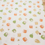 Cotton muslin Fabric - JAPAN - The three wise monkeys - nomura tailor
