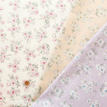 C/L Muslin Print FabricEnsoleille - Turkish bellflower - nomura tailor