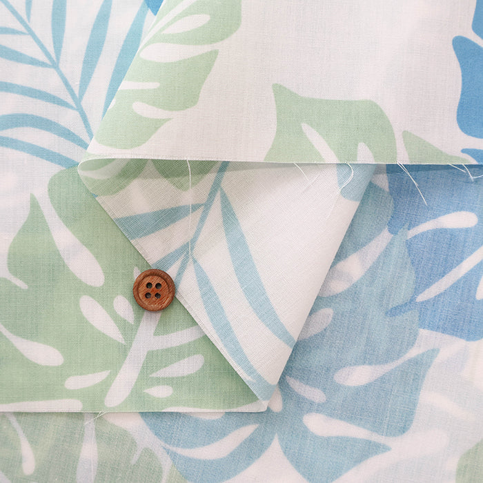 T/C Hawaiian Print Fabric - Monstera - nomura tailor