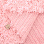 Made in China Polyester Poodle Fur Fabric - Plain