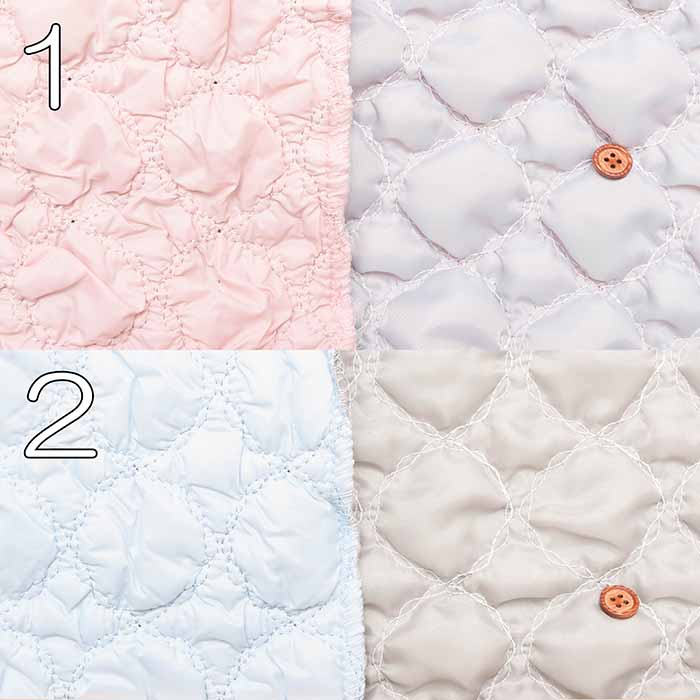 China-made Polyester Reversible Puffed Quilted Fabric - Mone - nomura tailor