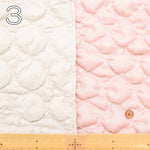 China-made Polyester Reversible Puffed Quilted Fabric - Mone - nomura tailor