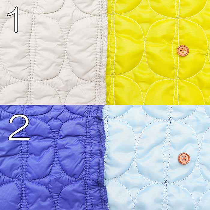 China-made Polyester Reversible Puffed Quilted Fabric -  Quatre - nomura tailor