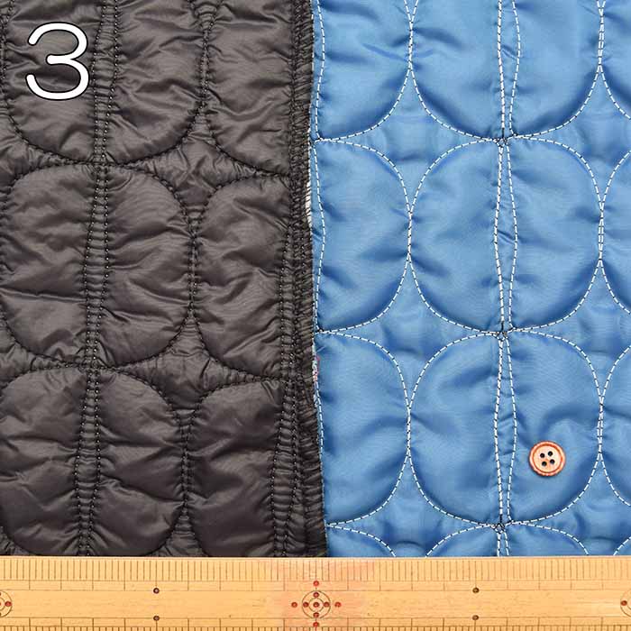 China-made Polyester Reversible Puffed Quilted Fabric -  Quatre - nomura tailor