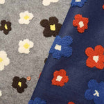 Polyester Felt Fabric – Tufting-Style Flowers - nomura tailor