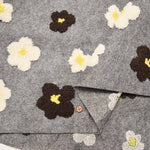 Polyester Felt Fabric – Tufting-Style Flowers - nomura tailor