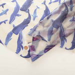 Made in China Soft Urethane Print Fabric - Whale - nomura tailor