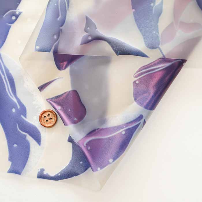 Made in China Soft Urethane Print Fabric - Whale - nomura tailor