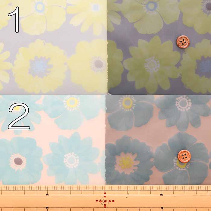 Made in China Soft Urethane Print Fabric Fabric - Flower - nomura tailor