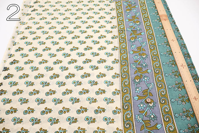 Made in India Cotton Voile Print Fabric - Ethnic - nomura tailor