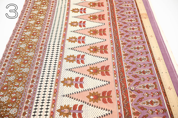 Made in India Cotton Voile Print Fabric - Ethnic - nomura tailor