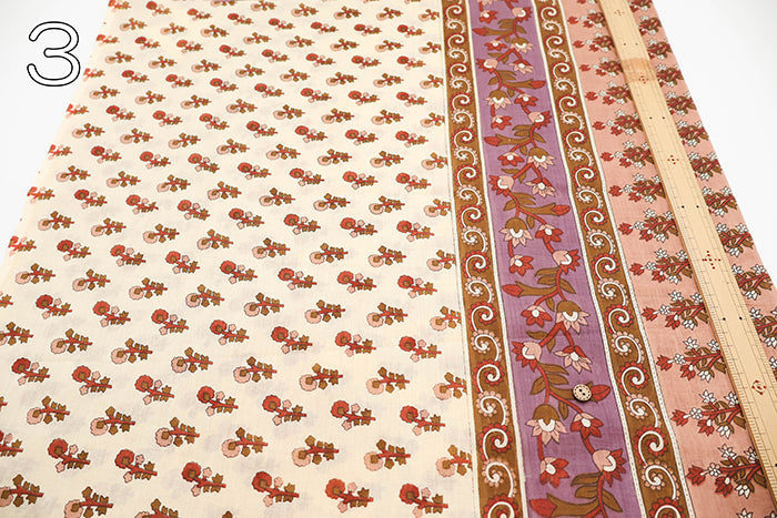 Made in India Cotton Voile Print Fabric - Ethnic - nomura tailor