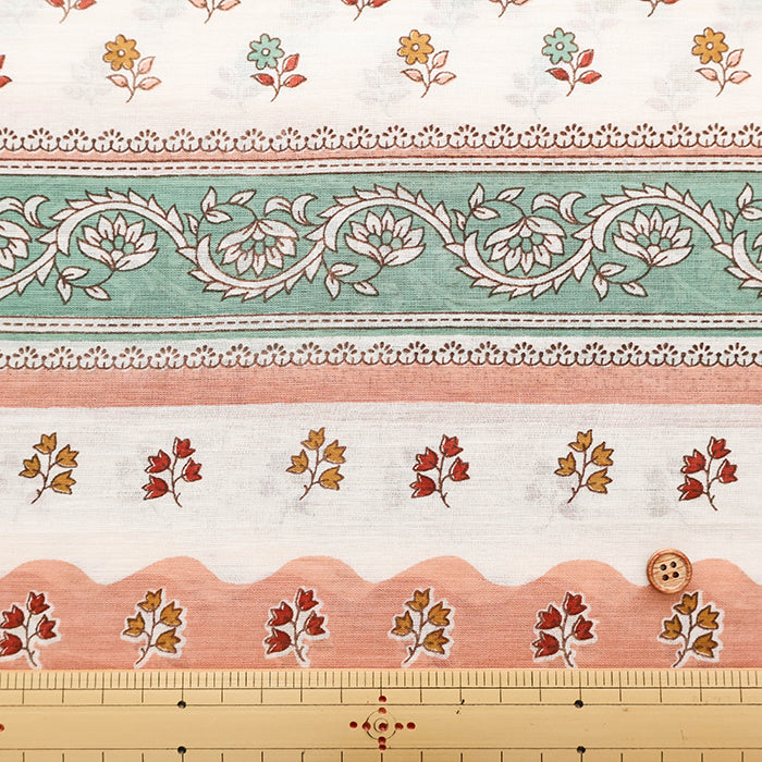Made in India Cotton Voile Print Fabric - Ethnic - nomura tailor