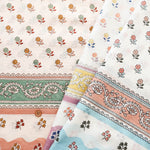 Made in India Cotton Voile Print Fabric - Ethnic - nomura tailor
