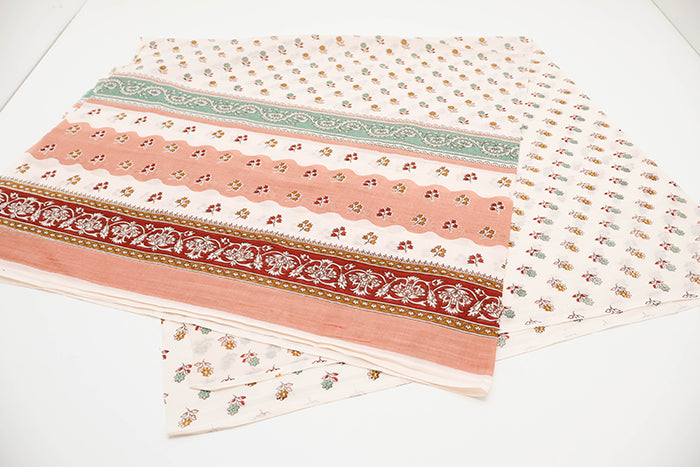 Made in India Cotton Voile Print Fabric - Ethnic - nomura tailor