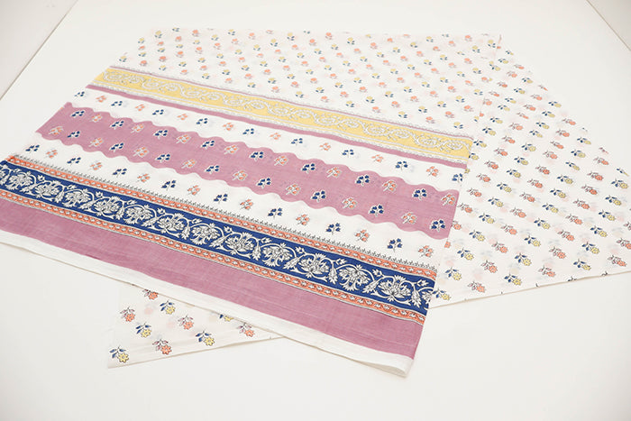Made in India Cotton Voile Print Fabric - Ethnic - nomura tailor