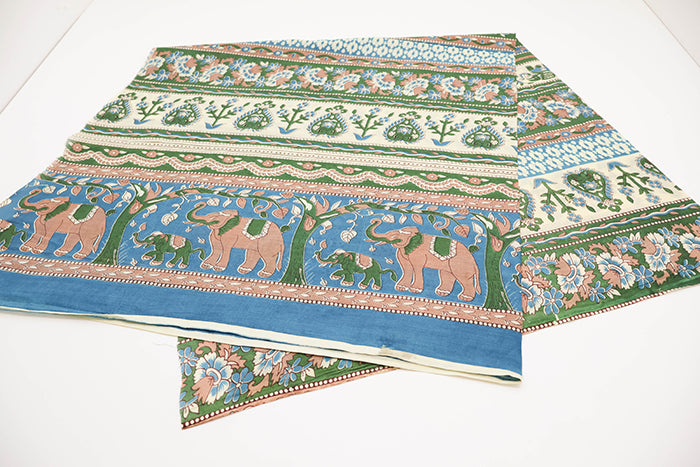 Made in India Cotton Voile Print Fabric - Ethnic - nomura tailor