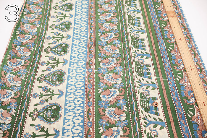 Made in India Cotton Voile Print Fabric - Ethnic - nomura tailor