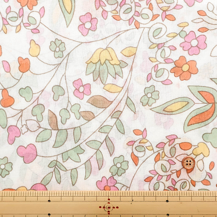 Made in India Cotton Voile Print Fabric - Ethnic - nomura tailor