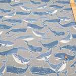 Made in China Cool Touch Cool Cloth Print Fabric - Whale - nomura tailor