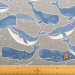 Made in China Cool Touch Cool Cloth Print Fabric - Whale - nomura tailor