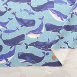 Made in China Cool Touch Cool Cloth Print Fabric - Whale - nomura tailor