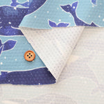 Made in China Cool Touch Cool Cloth Print Fabric - Whale - nomura tailor