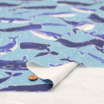 Made in China Cool Touch Cool Cloth Print Fabric - Whale - nomura tailor