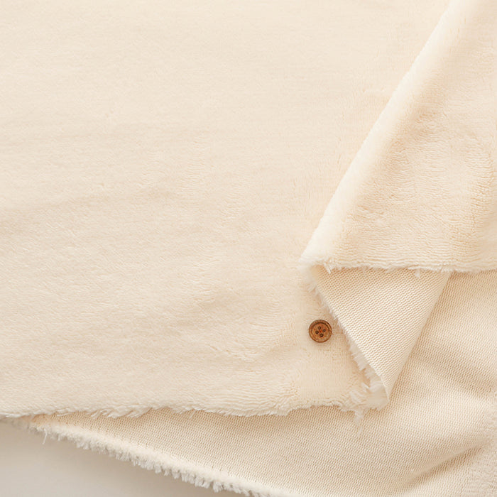 Made in China Polyester Milk Fur Fabric - Plain - nomura tailor