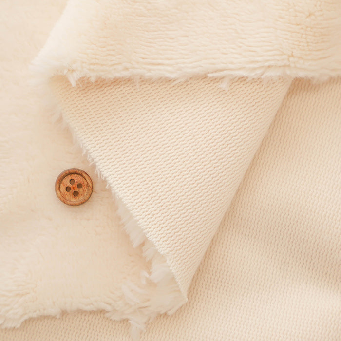 Made in China Polyester Milk Fur Fabric - Plain - nomura tailor