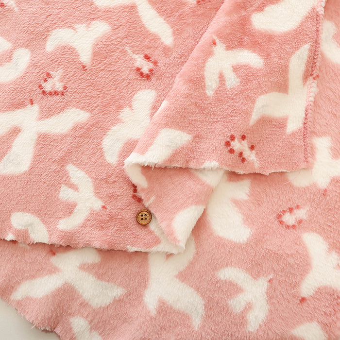 Made in China Polyester Flannel Fur Print Fabric - Bird - nomura tailor