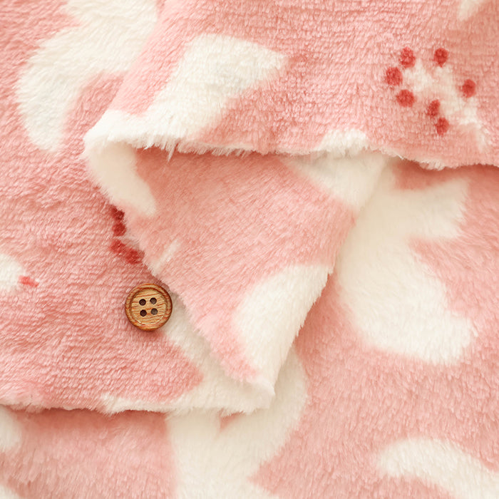 Made in China Polyester Flannel Fur Print Fabric - Bird - nomura tailor