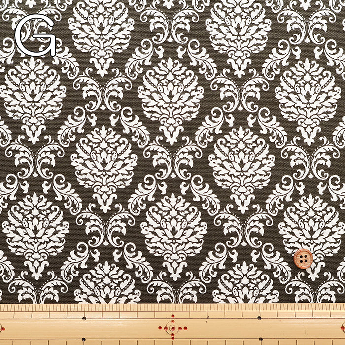 Cotton French Oxford Fabric - Damask - nomura tailor