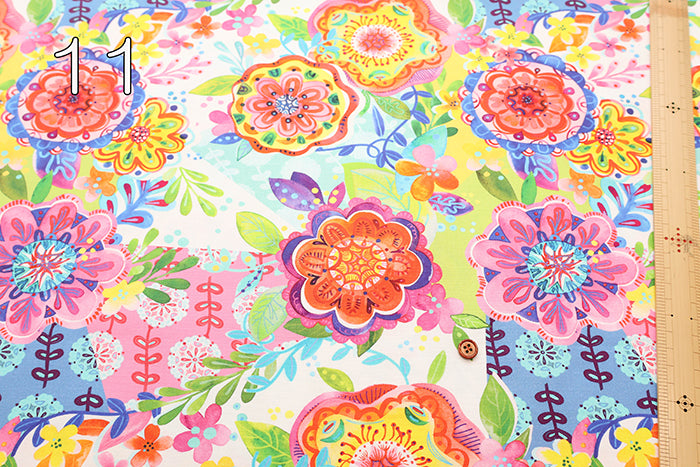 USA Cotton - moda Flower Patches - nomura tailor