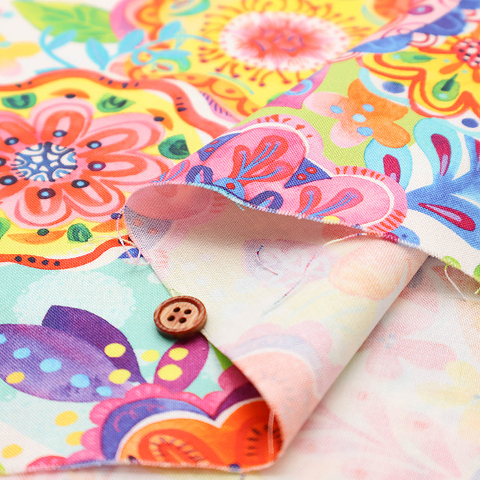 USA Cotton - moda Flower Patches - nomura tailor